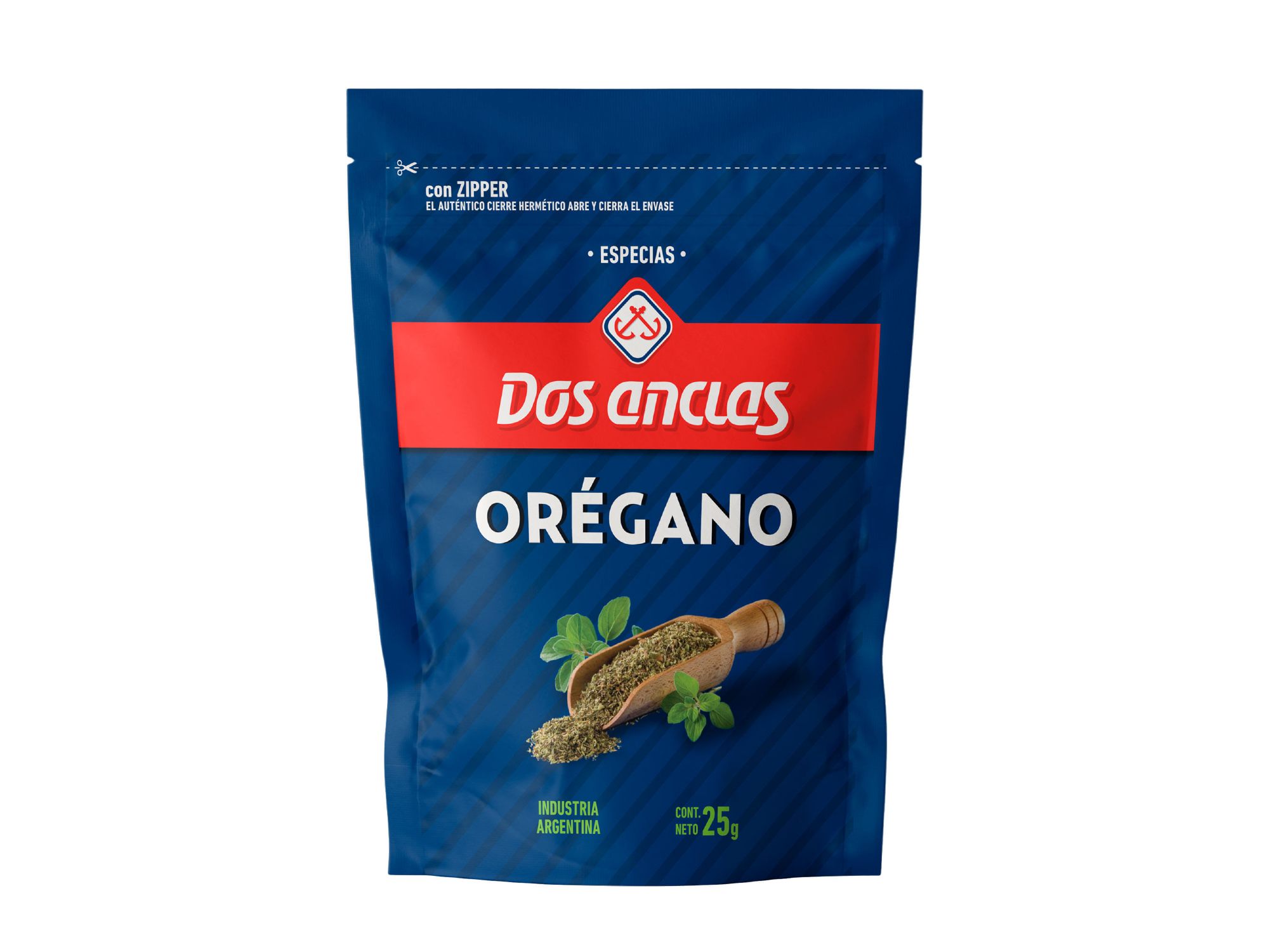 OREGANO DOS ANCLAS 25G (BX15)