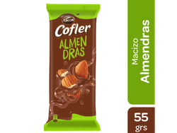 COFLER TABLETA ALMENDRAS 55G (CX10)