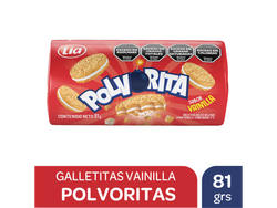 GALLETITAS POLVORITA VAINILLA X 81 GR (40XB )