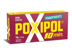 PEGAMENTO POXIPOL TRANSPARENTE X UNIDAD X 16 G