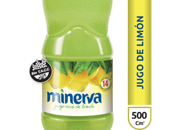 JUGO DE LIMON MINERVA 500 CC (BX12)