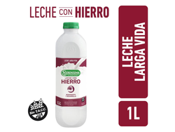 LECHE BOTELLA CON HIERRO LA SERENISIMA