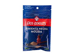 PIMIENTA NEGRA MOLIDA DOS ANCLAS 25G (BX30)