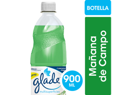 GLADE LIQUIDO PARA PISOS MAÑANA DE CAMPO X 900 CC