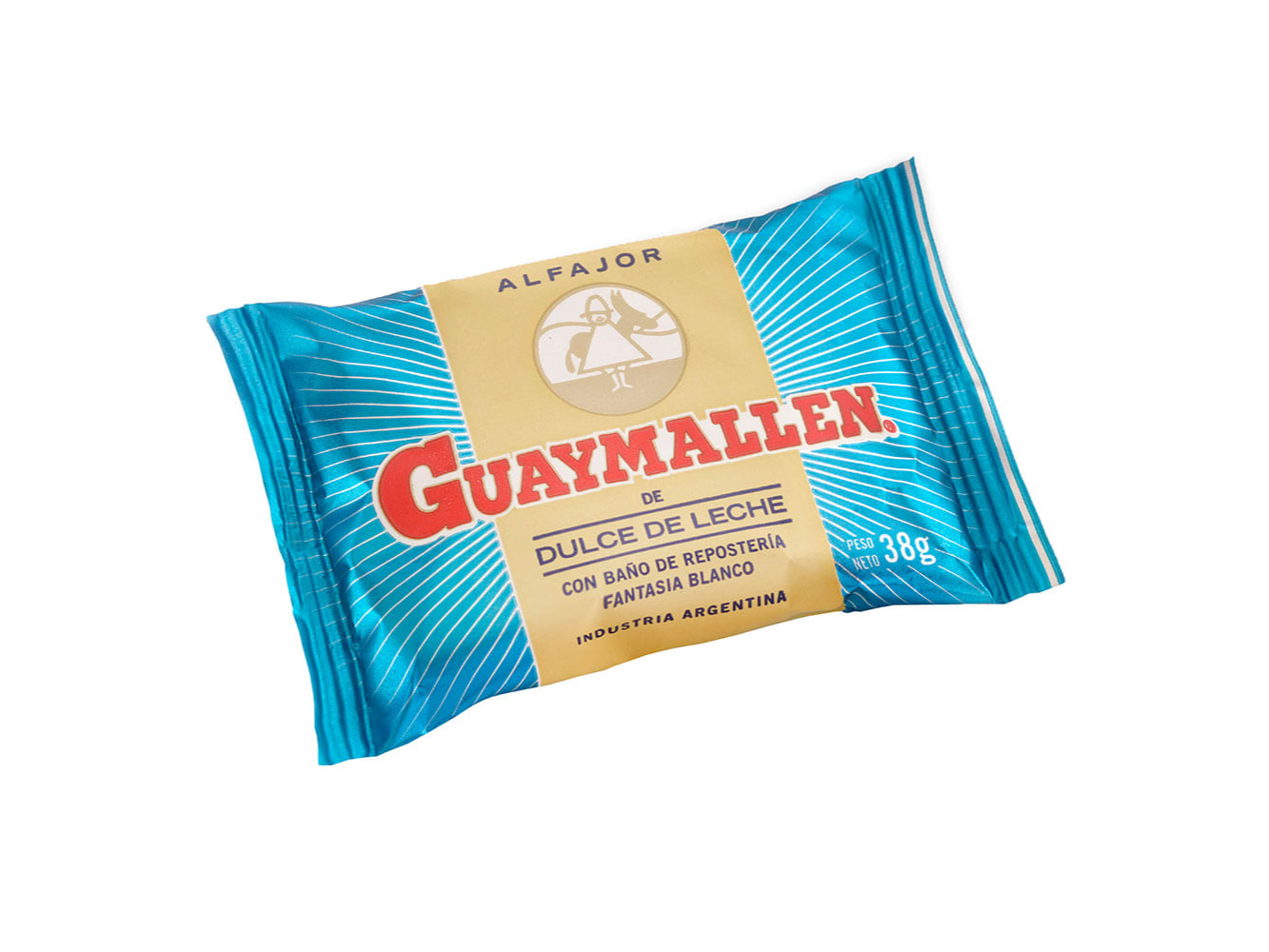 FRACCIONADO ALFAJOR GUAYMALLEN BLANCO X 38 (CX40)