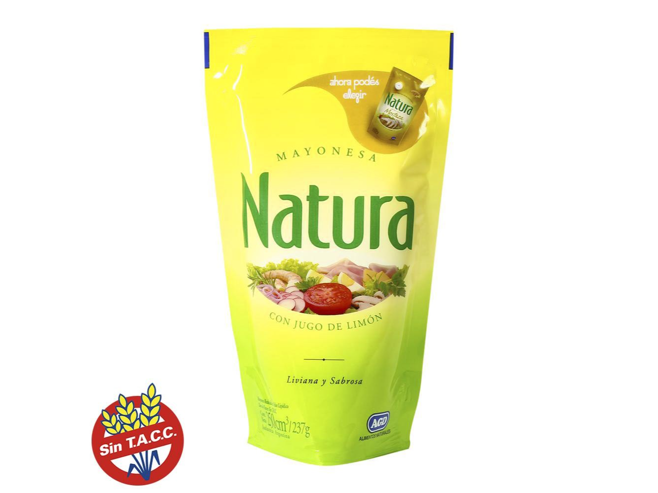 MAYONESA NATURA X 250 CM (CJ X 12)