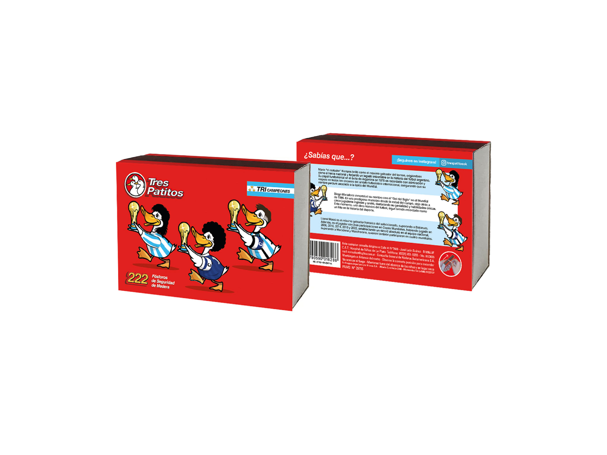 FOSFORO 3 PATITOS X 222