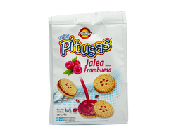 GALLETITAS PITUSAS JALEA FRAMBUESA X 140 GR