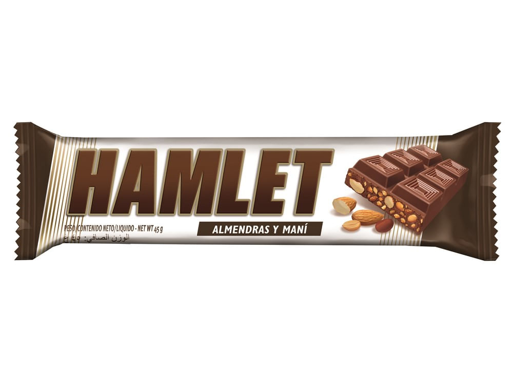 HAMLET ALMENDRAS/MANI 45 GR.