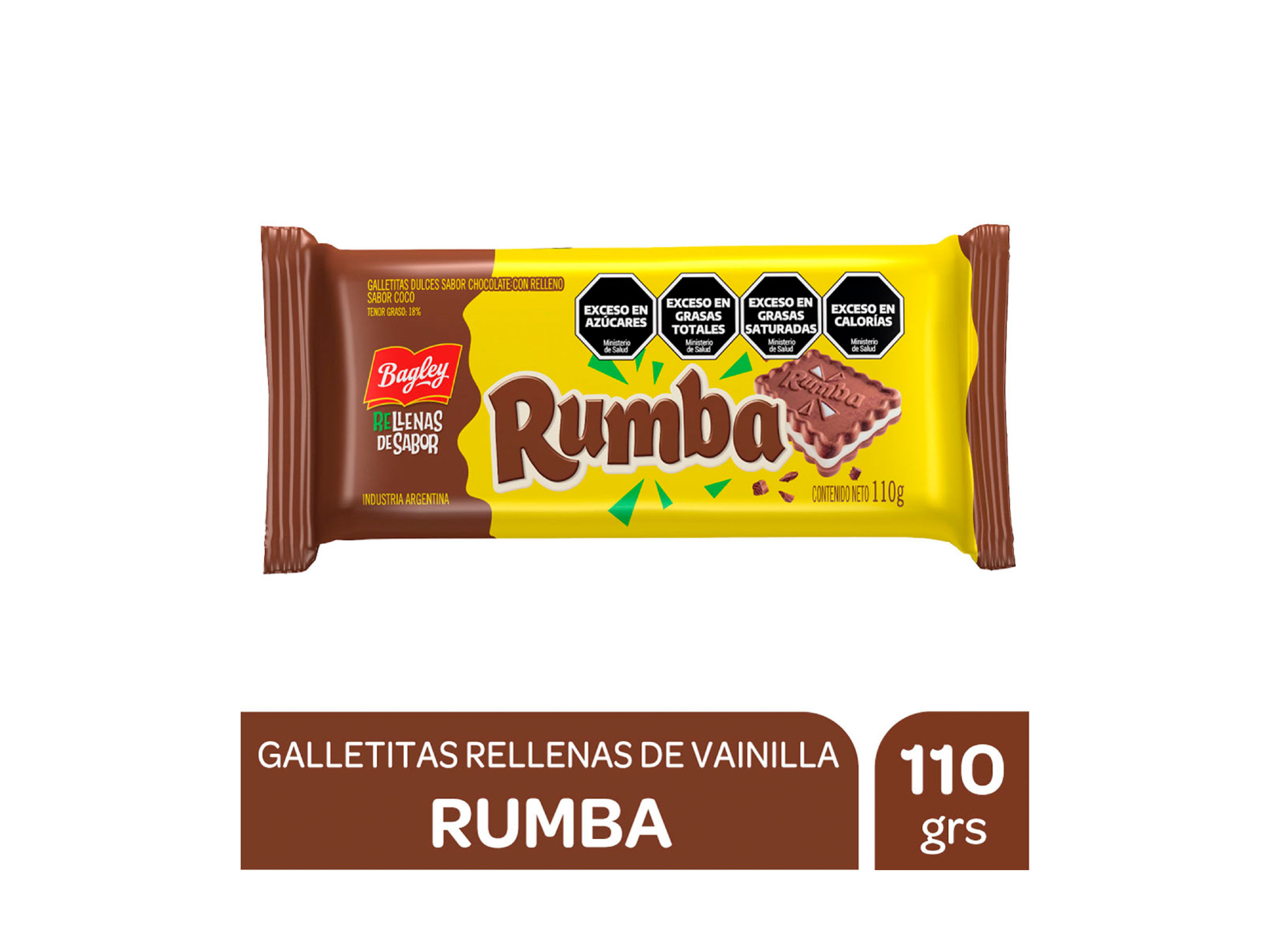 RUMBA DULCES X 108 GR (36XB)
