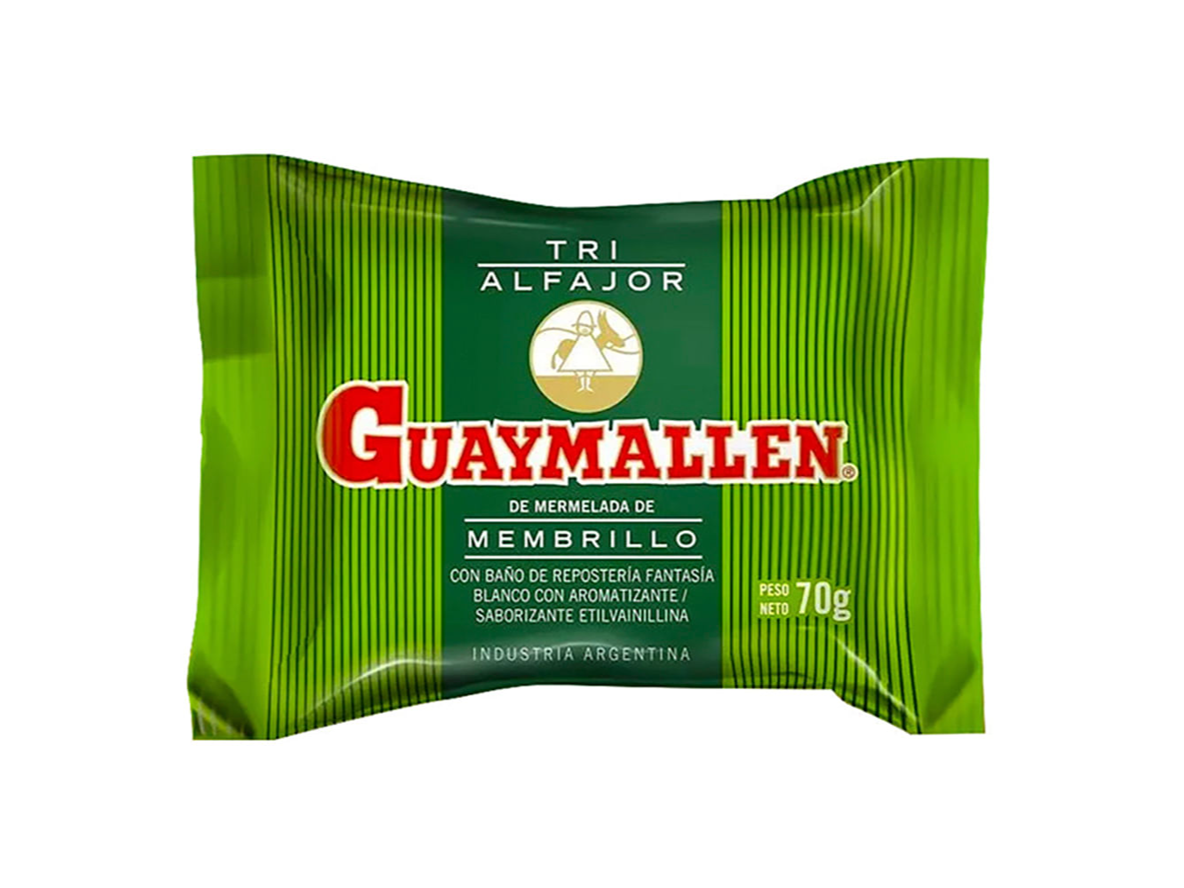 FRACC.ALFAJOR GUAY. TRIPLE FRUTA 70G