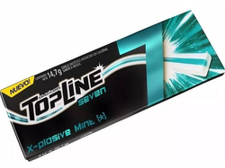CHICLE TOP LINE SEVEN X-PLOSIVE MINT (CX16)