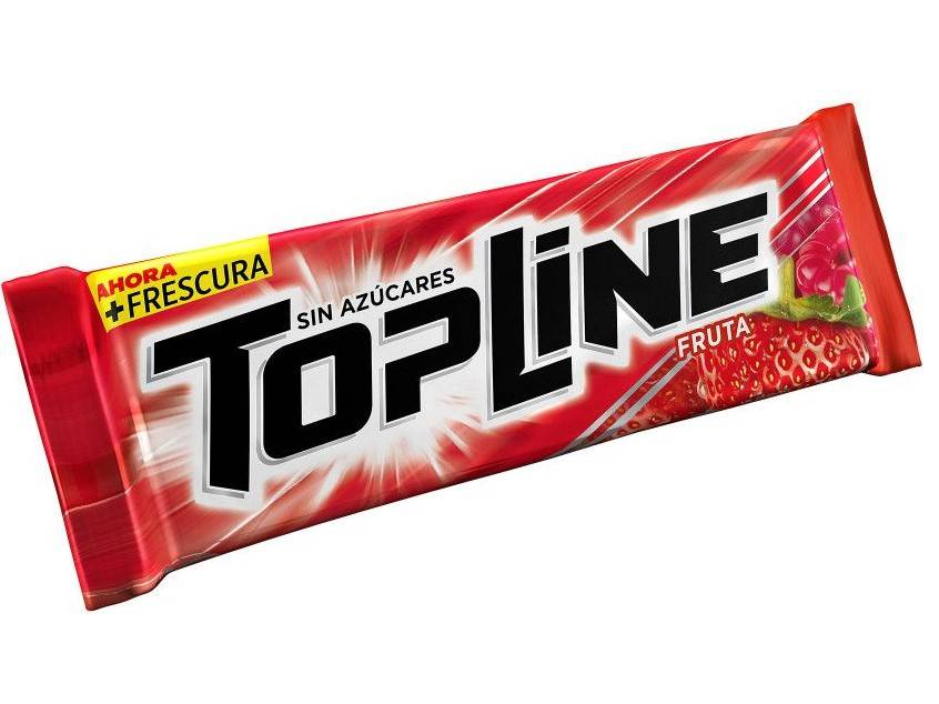 CHICLE TOPLINE FRUTA 7G CHIQUITO MINI PAQUETE 20