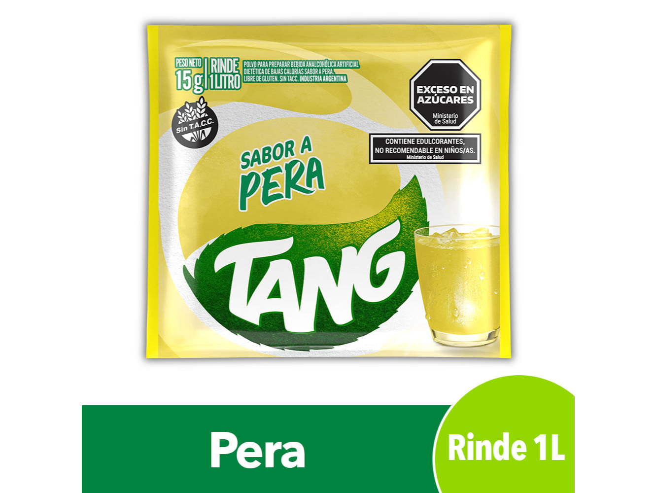 JUGO EN POLVO TANG SABOR PERA 15G