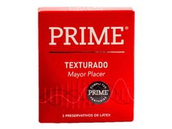 PROFILACTICO PRIME TEXTURADO MAYOR PLACER