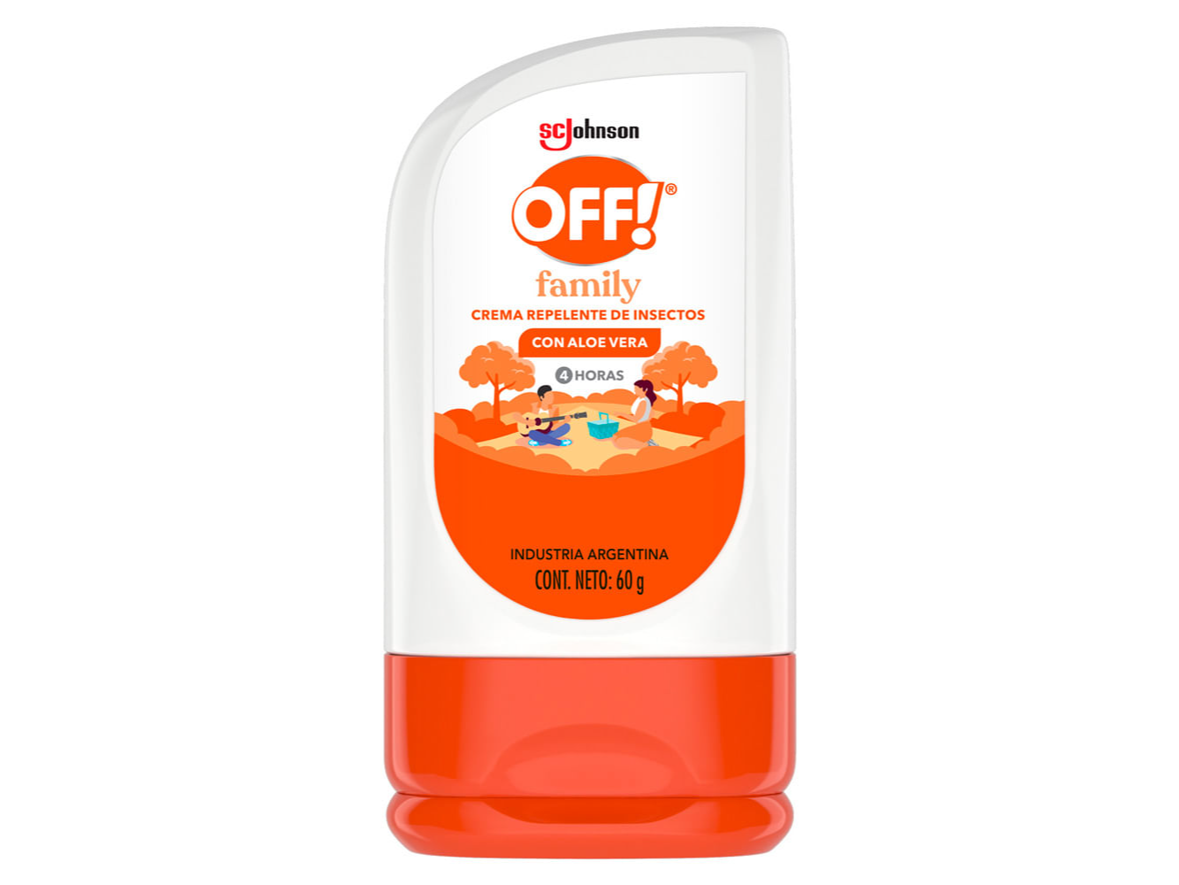 REPELENTE OFF CREMA CON ALOE VERA X 60G