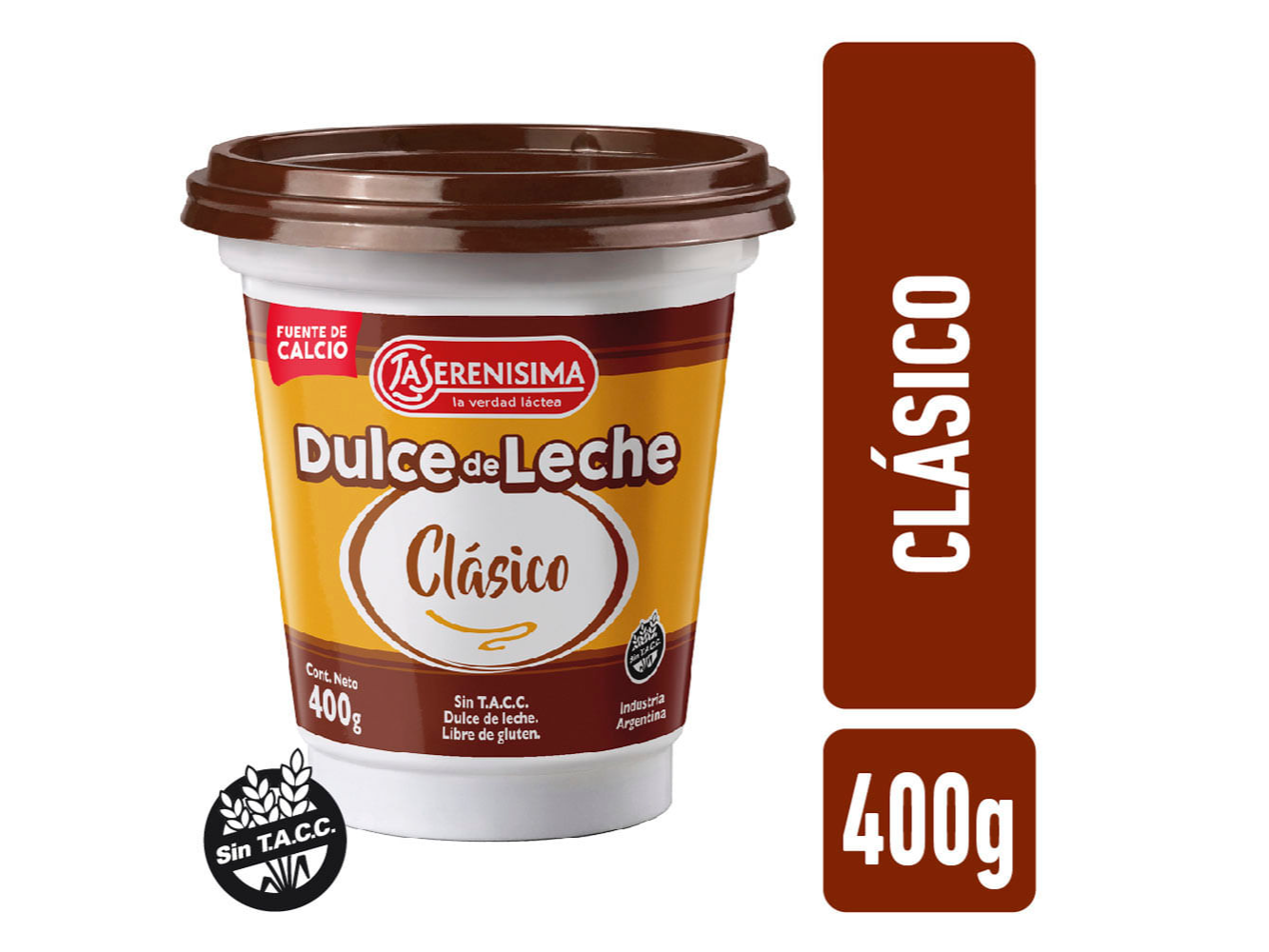 DULCE DE LECHE CLASICO 400G LA SERENISIMA