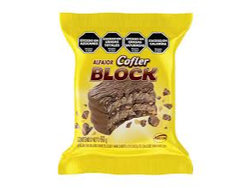 FRACCIONADO ALFAJOR COFLER BLOCK TRIPLE X 60GR