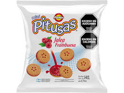 GALLETITAS PITUSAS JALEA FRAMBUESA X 140 GR
