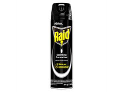 RAID AEROSOL MATA CUCARACHAS NEGRO X 360 CC
