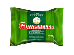 FRACC.ALFAJOR GUAY. TRIPLE FRUTA 70G