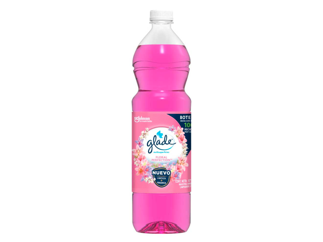 GLADE LIQUIDO PARA PISO FLORAL X 875 CC