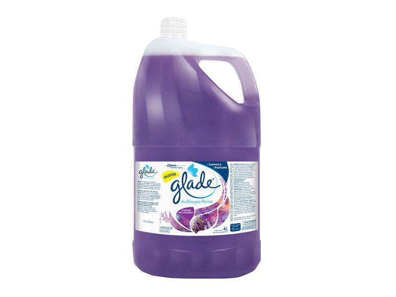 GLADE DESODORANTE DE PISO X 4LTS CAMPOS DE LAVANDA