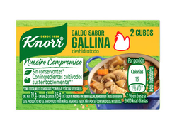 CALDO KNORR GALLINA X 2un.