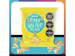 MANI SALADO MANDUVI SIN PIEL X 120 GR