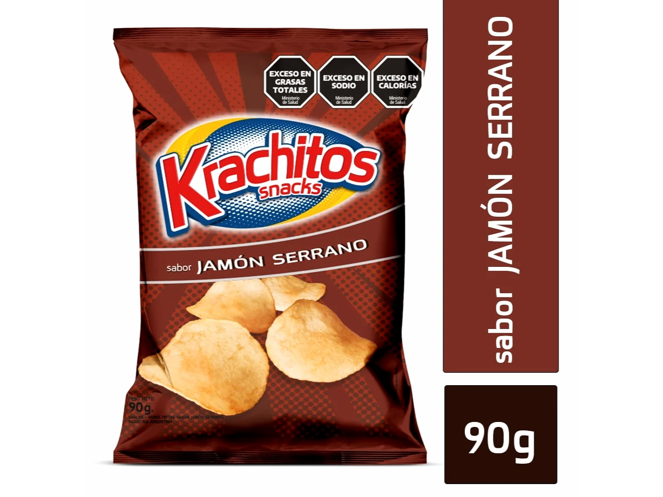 KRACHITOS JAMON SERRANO X 90GR
