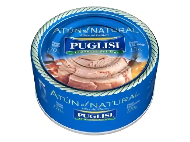 ATUN AL NATURAL PUGLISI X 120GR (BTOX48)