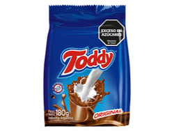 CACAO EN POLVO TODDY X 180 GRS