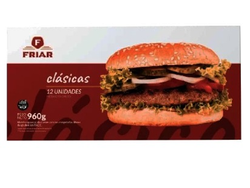 HAMBURGUESA FRIAR CLASICAS CAJA X 12 UNIDADES