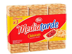 GALLETITAS MEDIATARDE TRIPACK X 315 G.