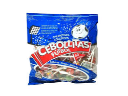 CHUPETINES CEBOLLITAS FUTBOL BOLSA X 40 UNI.