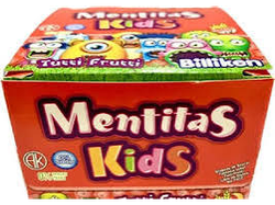 MENTITAS KIDS TUTTI FRUT CAJA CERRADA X 12 UNI