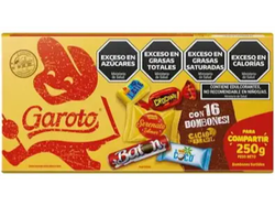 BOMBON SURTIDO GAROTO 250 GR