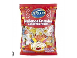 CARAMELOS RELLENOS FRUTALES ARCOR 810 GR