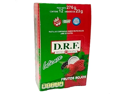 D.R.F FRUTOS ROJOS X CAJA 12 UNIDADES