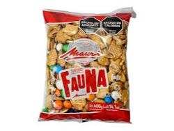 GALLETITAS MAURI FAUNA SURTIDAS BOLSON 400 GR