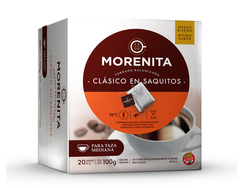 CAFE INTENSO LA MORENITA X 20 SAQUITOS