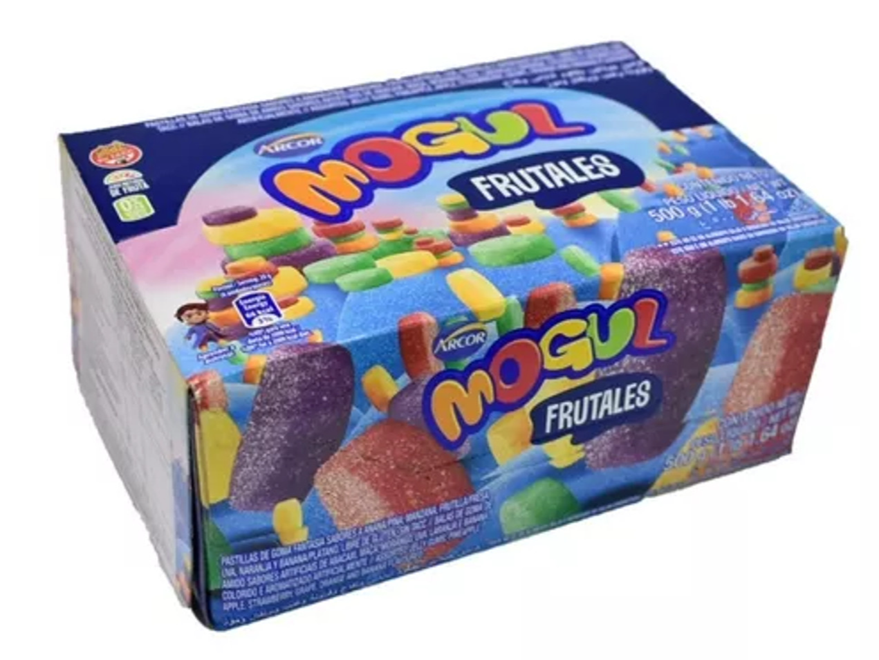 MOGUAL FRUTALES FRU GELATIN CAJA X 500 GR