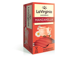 TE LA VIRGINIA MANZANILLA X 25 SAQUITOS