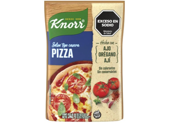 KNORR SALSA PARA PIZZA 340G