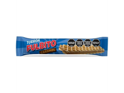 TURRON FULBITO CARAMEL X UNIDAD X 25GR (CX50)