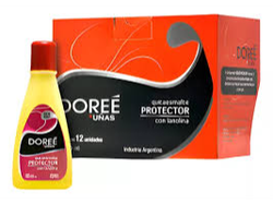 CAJA QUITAESMALTE DOREE PROTECTOR X 12 UNI X 65 ML