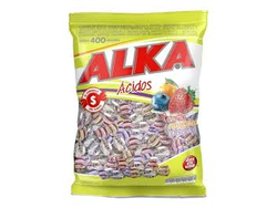 CARAMELOS ACIDOS ALKA X 800 GR