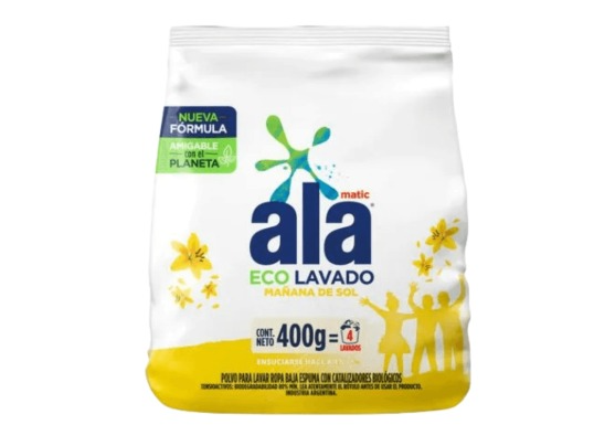 JABON EN POLVO ALA 400G (MAÑANA DE SOL)