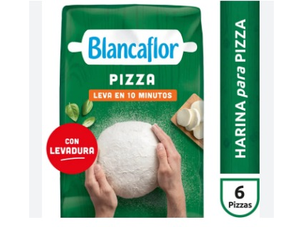 HARINA CON LEVADURA  PARA PIZZA BLANCAFLOR