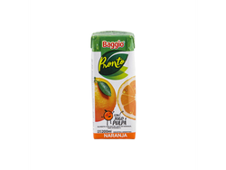 BAGGIO SABOR NARANJA 200 ML (CK18)